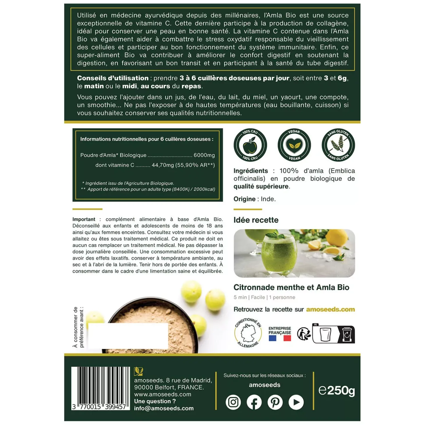 Amla bio