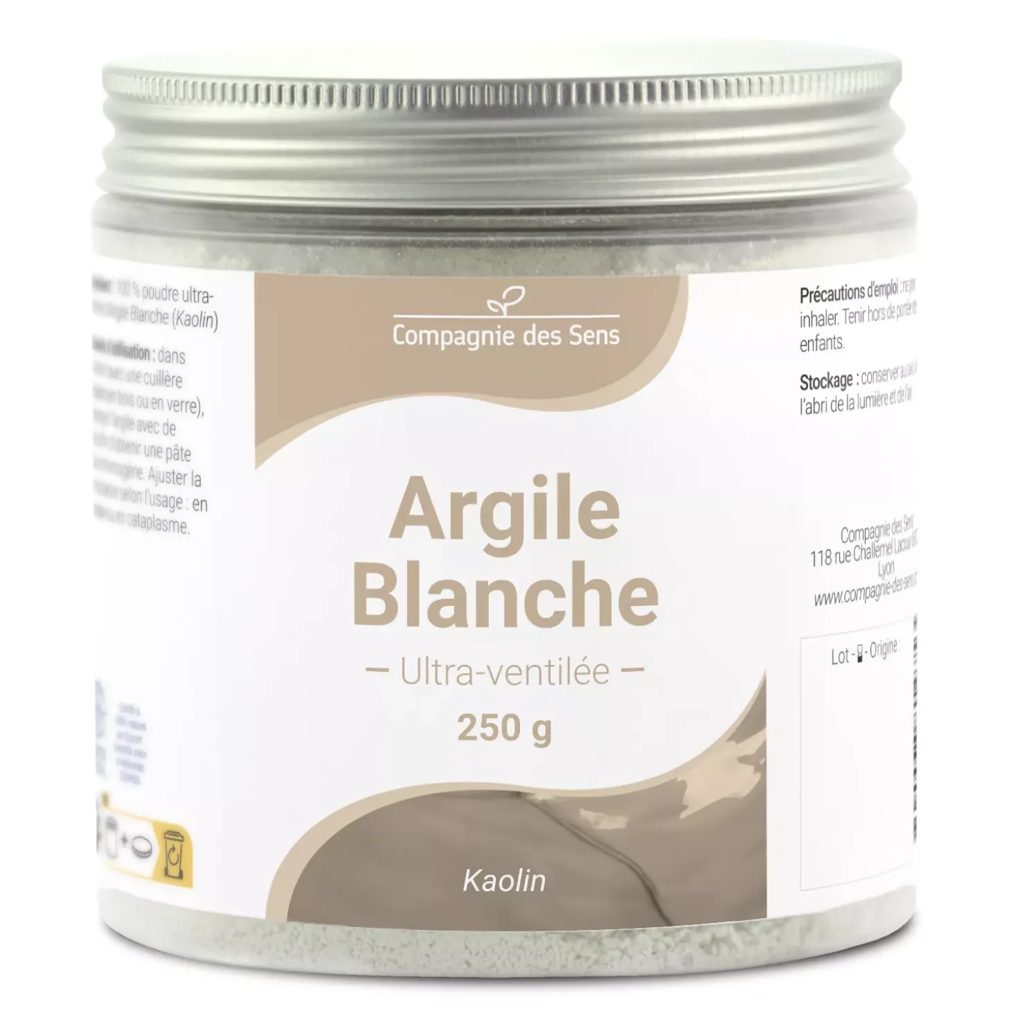 Argile Blanche Kaolinite
