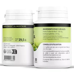 Aubier de Tilleul bio – Tilia cordata – 100 gélules de 220 mg