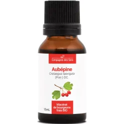 Aubépine bio (Crataegus Laevigata) – Macérat concentré de bourgeons frais