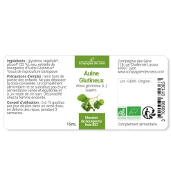 Aulne Glutineux bio (Alnus Glutinosa) – Macérat concentré de bourgeons frais