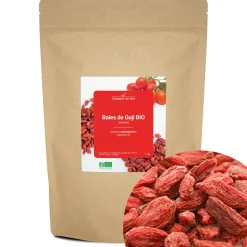 Baies de Goji bio (séchées)