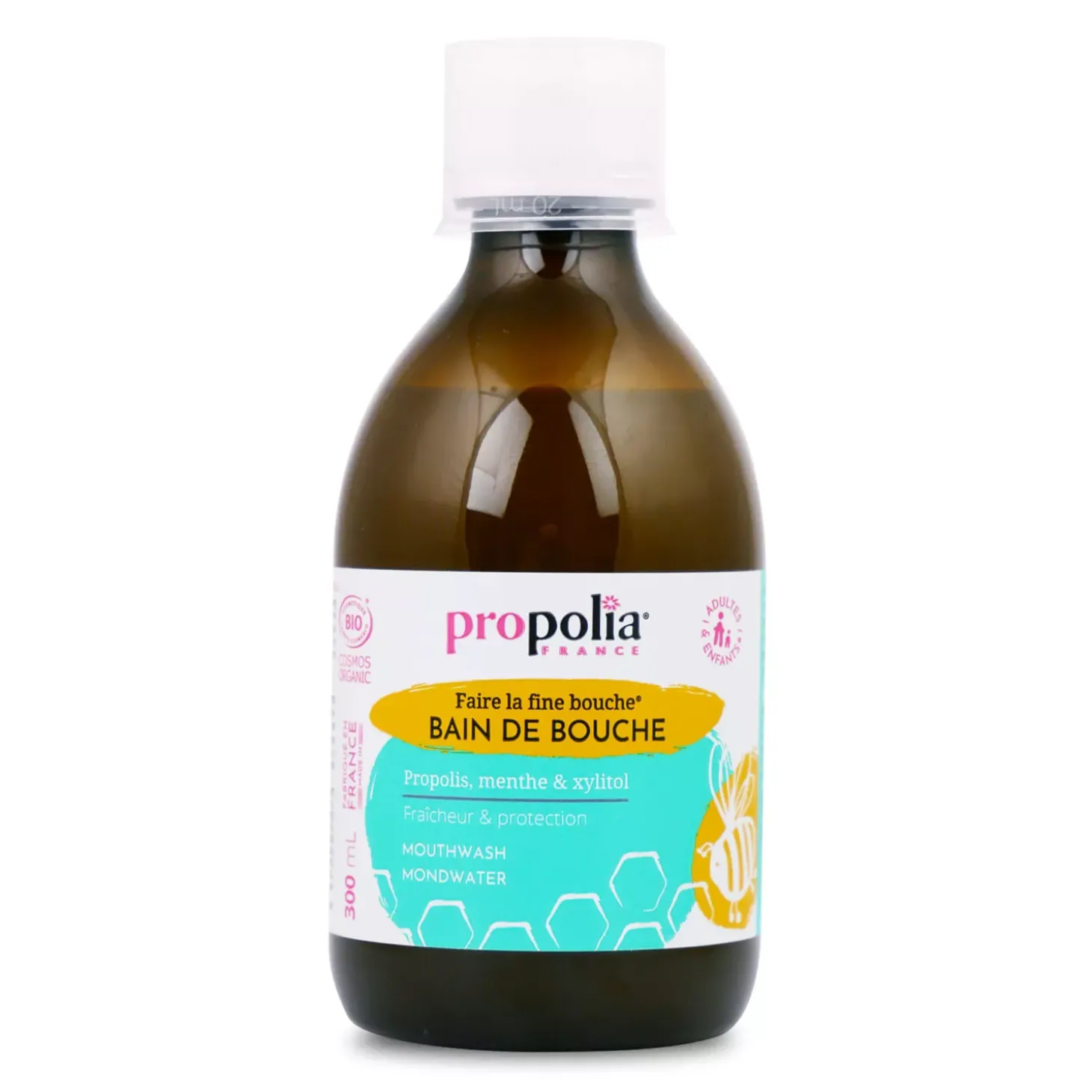 Bain de Bouche bio à la Propolis