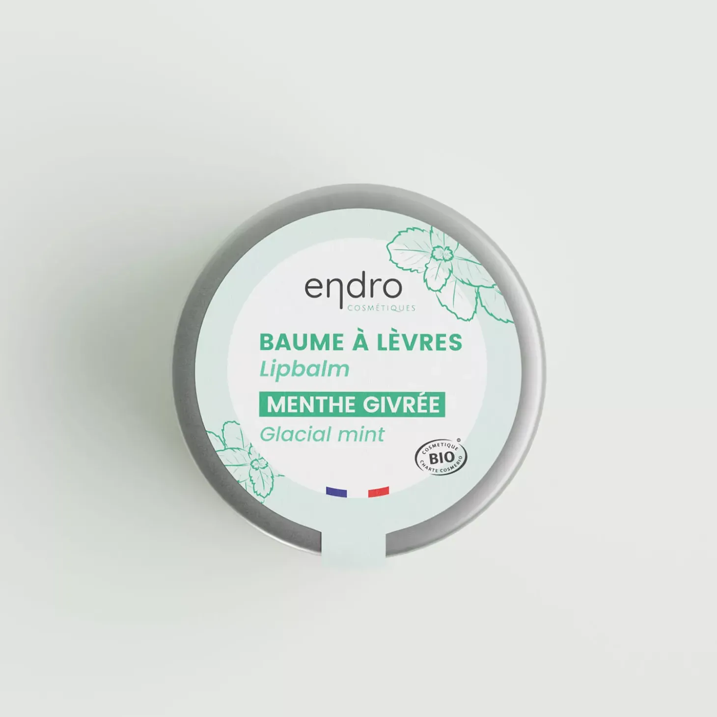 Baume à lèvres bio à la menthe – Lèvres gercées, sèches et abimées – Endro