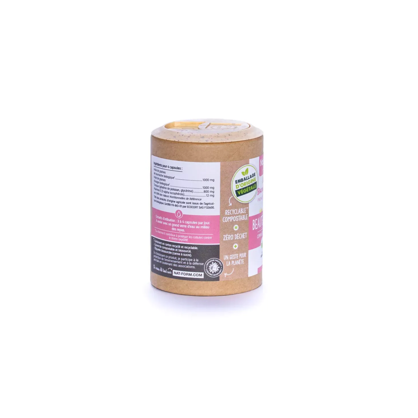 Beauté de la peau Bourrache Onagre