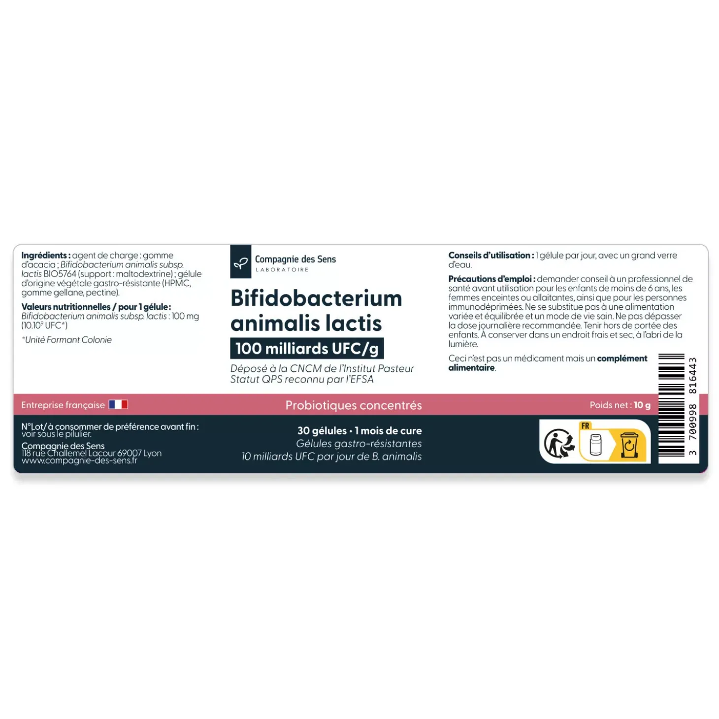 Bifidobacterium animalis lactis