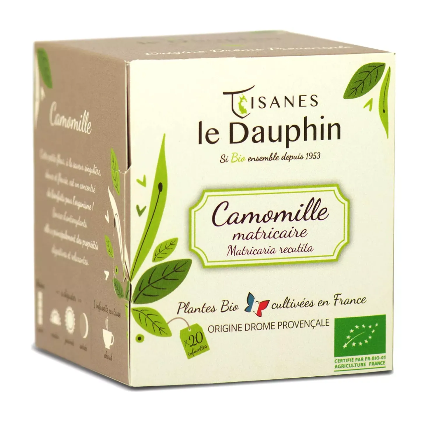 Camomille Matricaire Fleur bio en sachets
