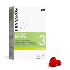 Capsules Confort Digestif bio Oleocaps 3 – Aux Huiles Essentielles