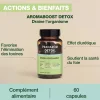 Capsules Detox Aromaboost – Aux Huiles Essentielles – 60 capsules