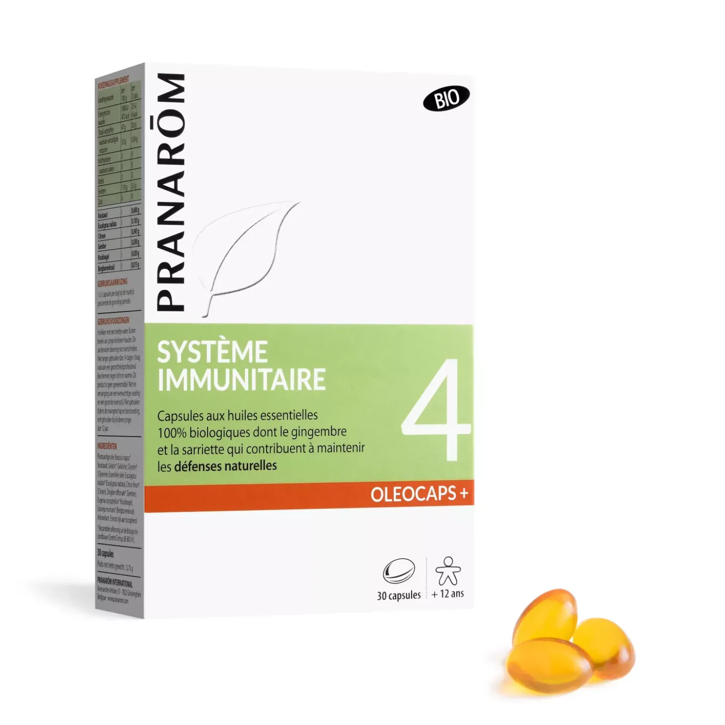 Capsules Système immunitaire bio – Renforce les défenses naturelles