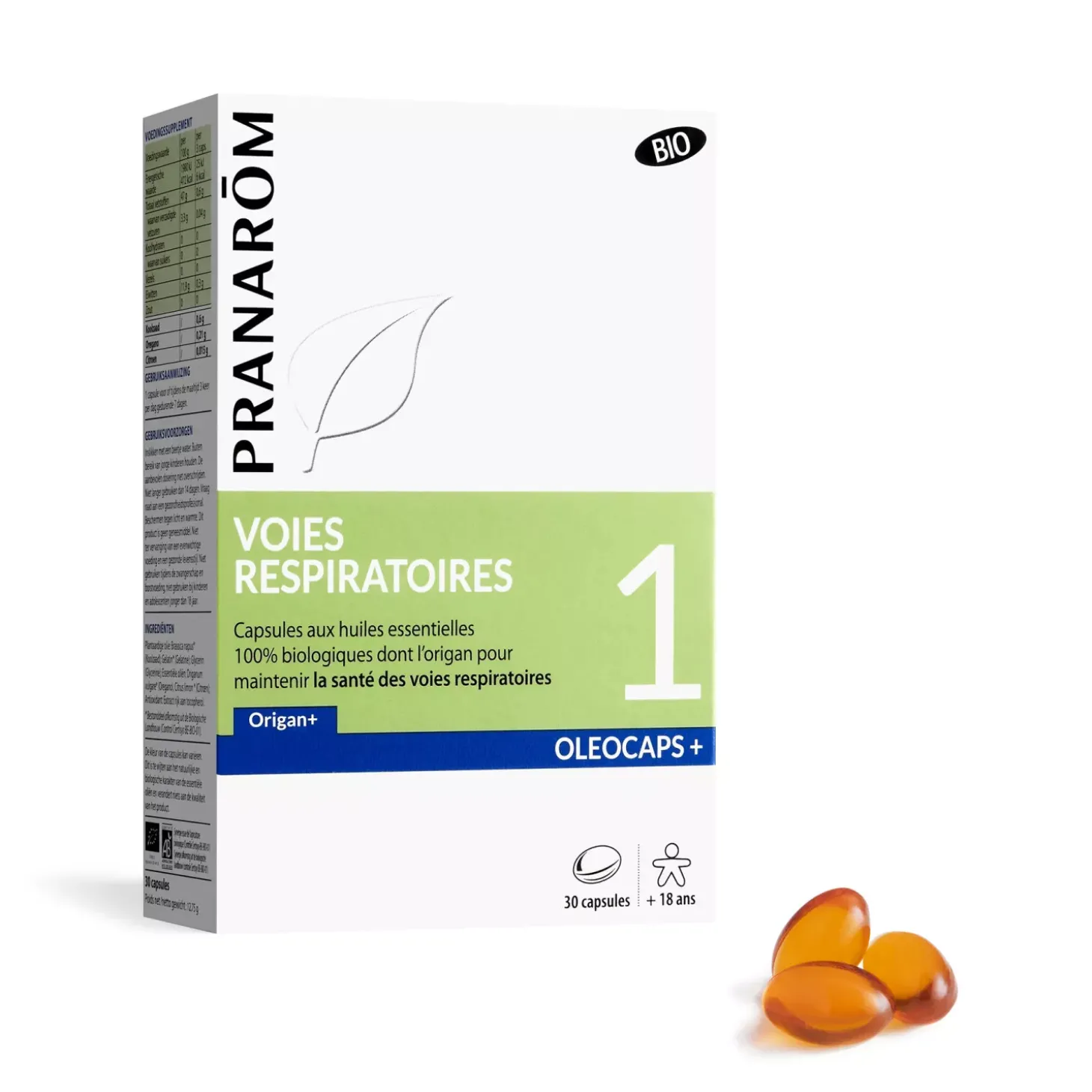 Capsules Voies respiratoires bio- Soutient le bien être respiratoire