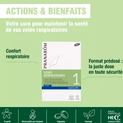 Capsules Voies respiratoires bio- Soutient le bien être respiratoire