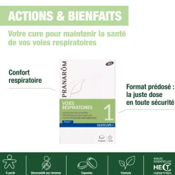 Capsules Voies respiratoires bio- Soutient le bien être respiratoire
