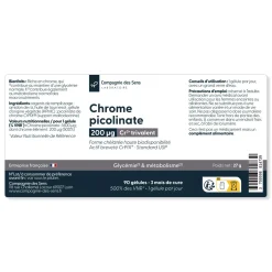 Chrome picolinate trivalent cr3+