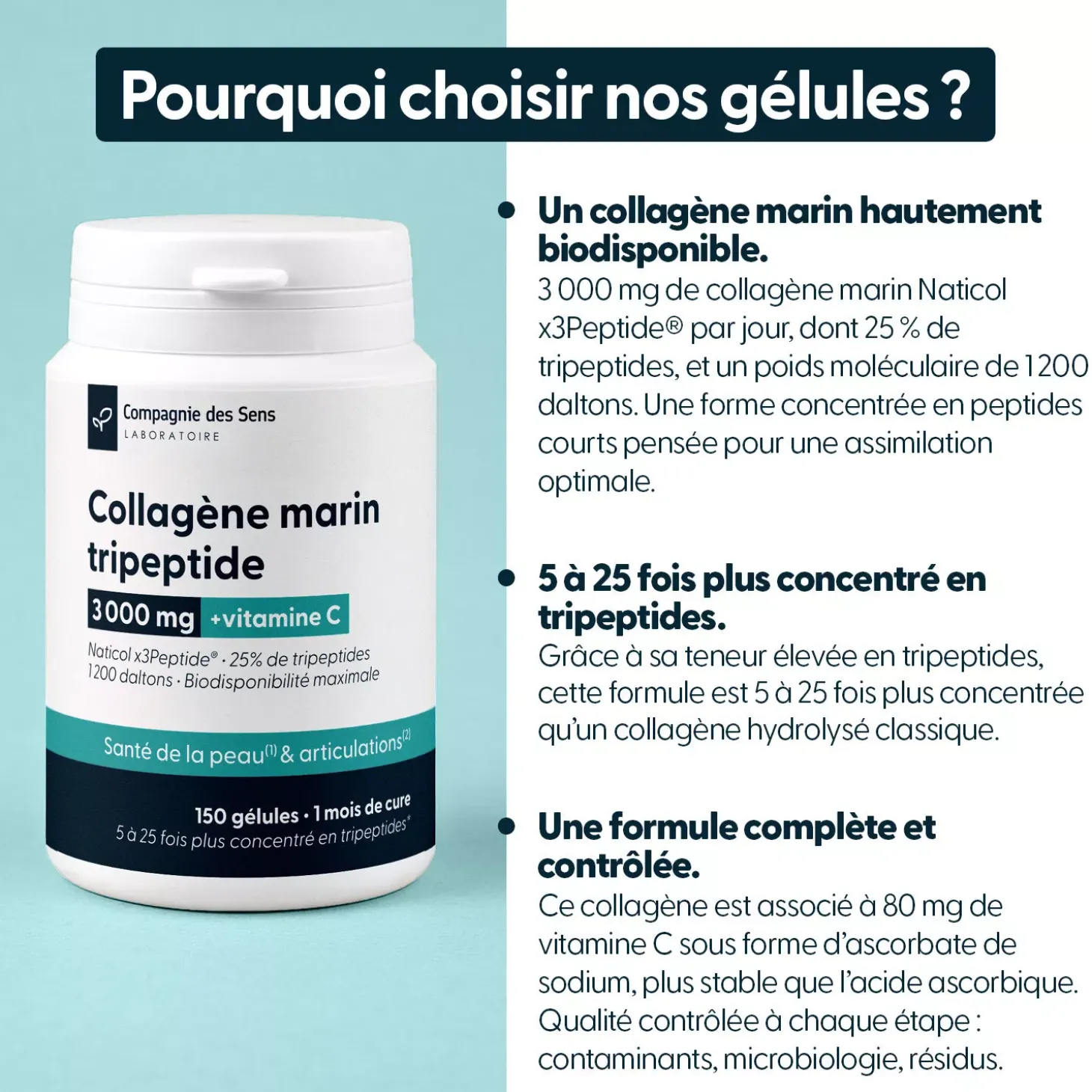 Collagène marin hydrolysé Naticol®