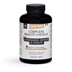 Complexe Beauté Cheveux – Anti-chute & Croissance – 17 actifs dont 1 breveté AnaGain™ Nu