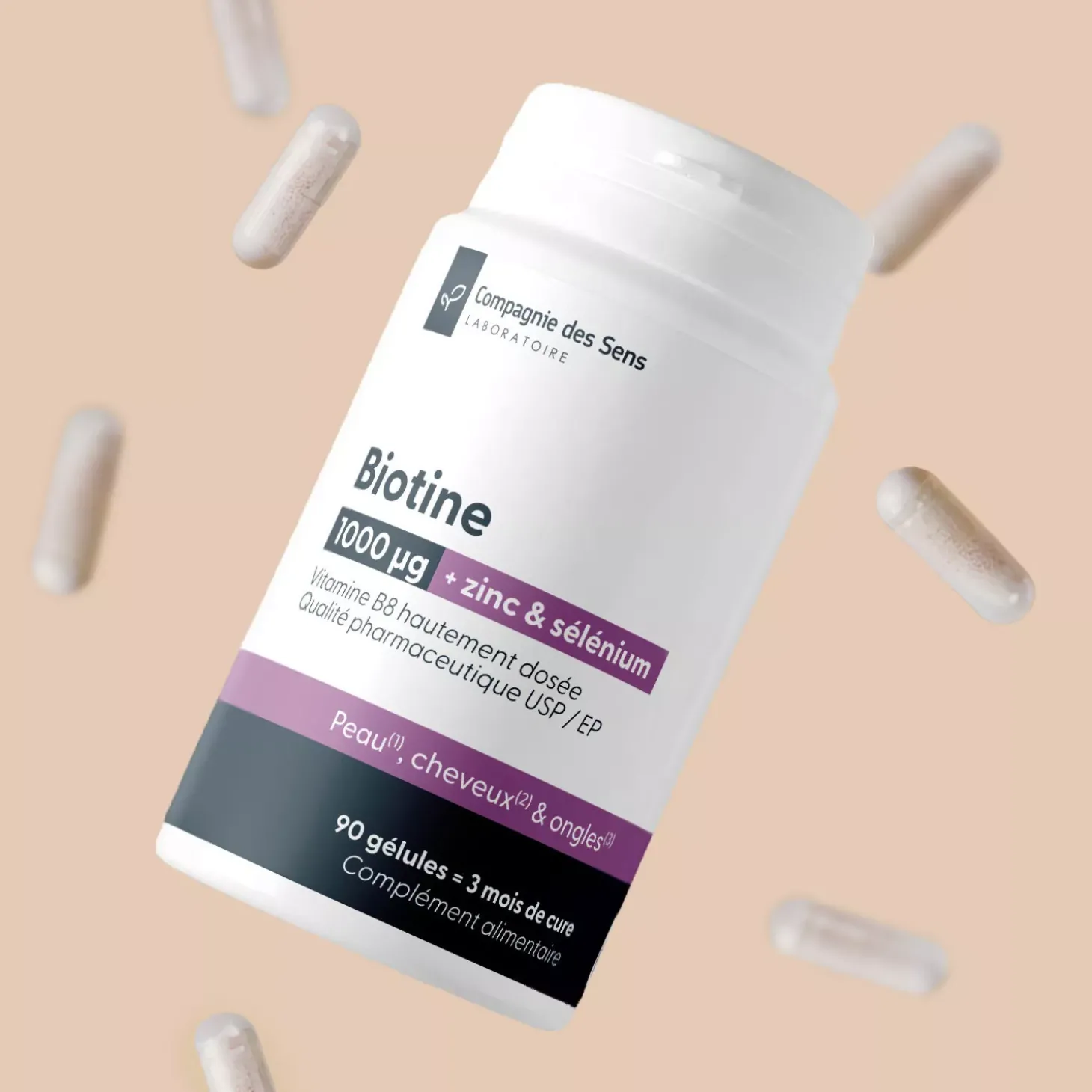 Complexe Biotine (vitamine B8) 1000 µg