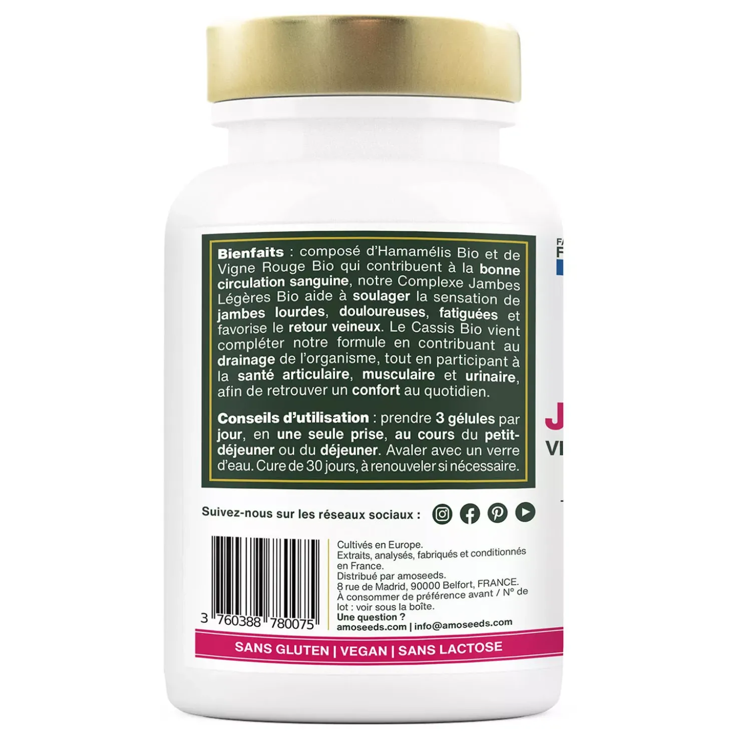 Complexe Jambes Légères bio