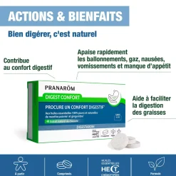 Comprimés Digest Confort bio Digestarom – Pour le Confort Digestif