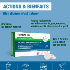 Comprimés Digest Confort bio Digestarom – Pour le Confort Digestif