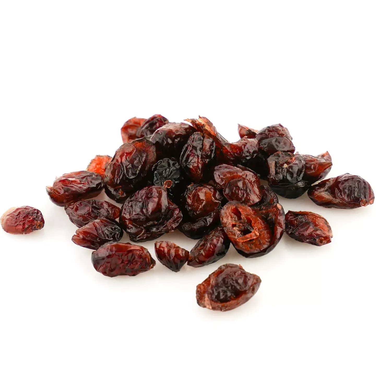 Cranberries bio (en moitiés, infusées au jus de pomme, séchées)