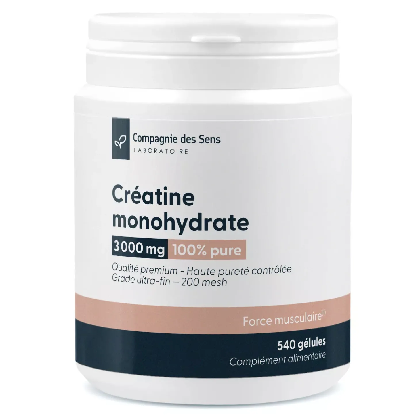 Créatine monohydrate 200 mesh 3000mg