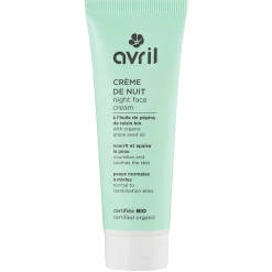 Crème de Nuit Peaux Normales & Mixtes bio