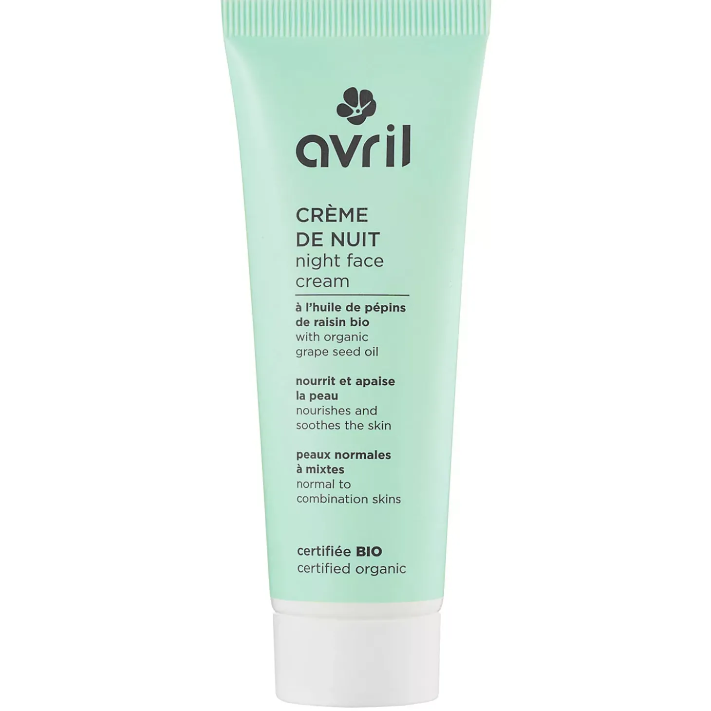 Crème de Nuit Peaux Normales & Mixtes bio