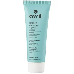 Crème de Nuit Peaux Sèches & Sensibles bio
