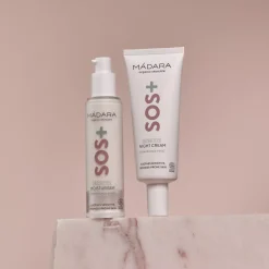 Crème de nuit pour peaux sensibles – Sans parfum – Gamme sos+ – Mádara
