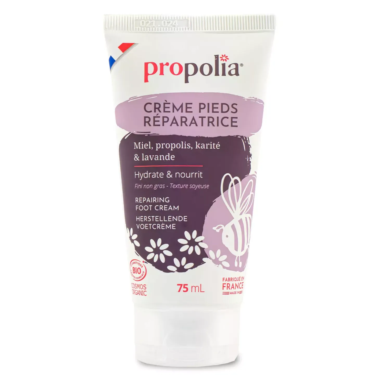 Crème Pieds Réparatrice bio au Miel