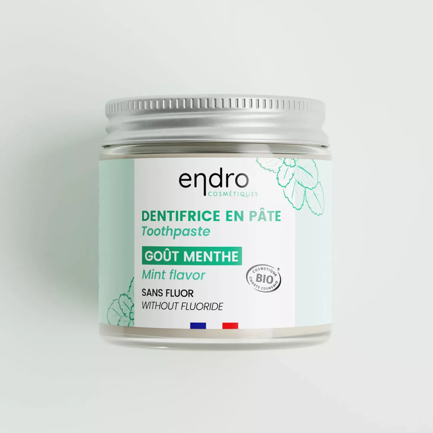 Dentifrice en pâte bio à la Menthe
