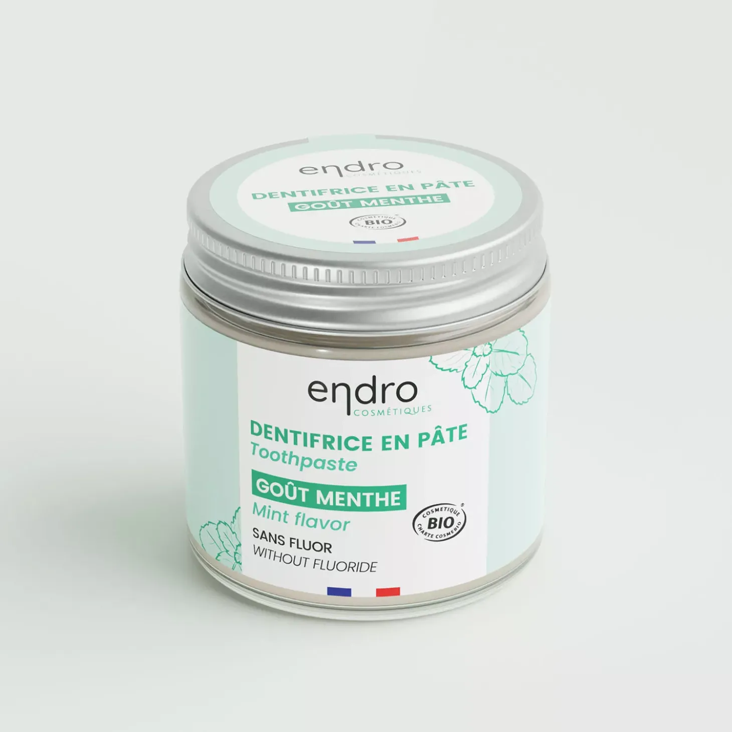 Dentifrice en pâte bio à la Menthe
