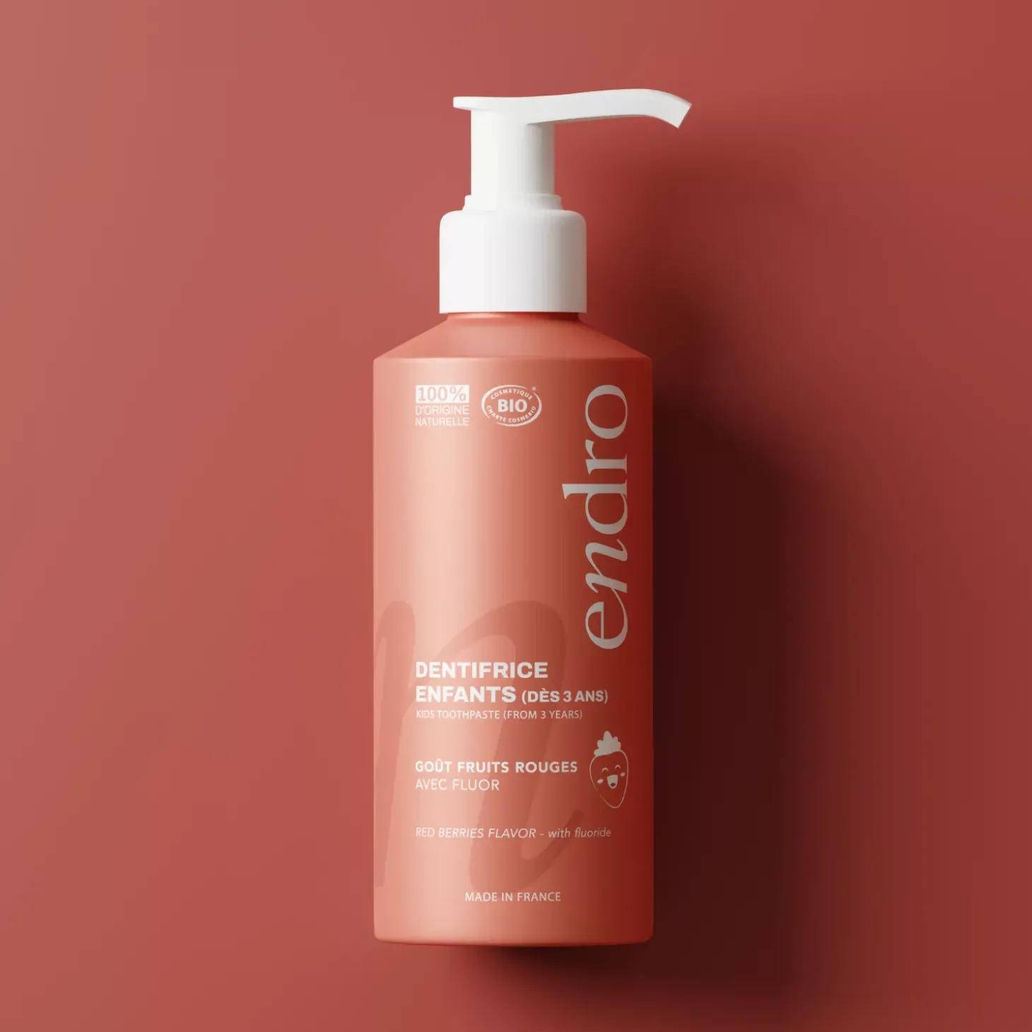 Dentifrice Gel Enfants au Fluor