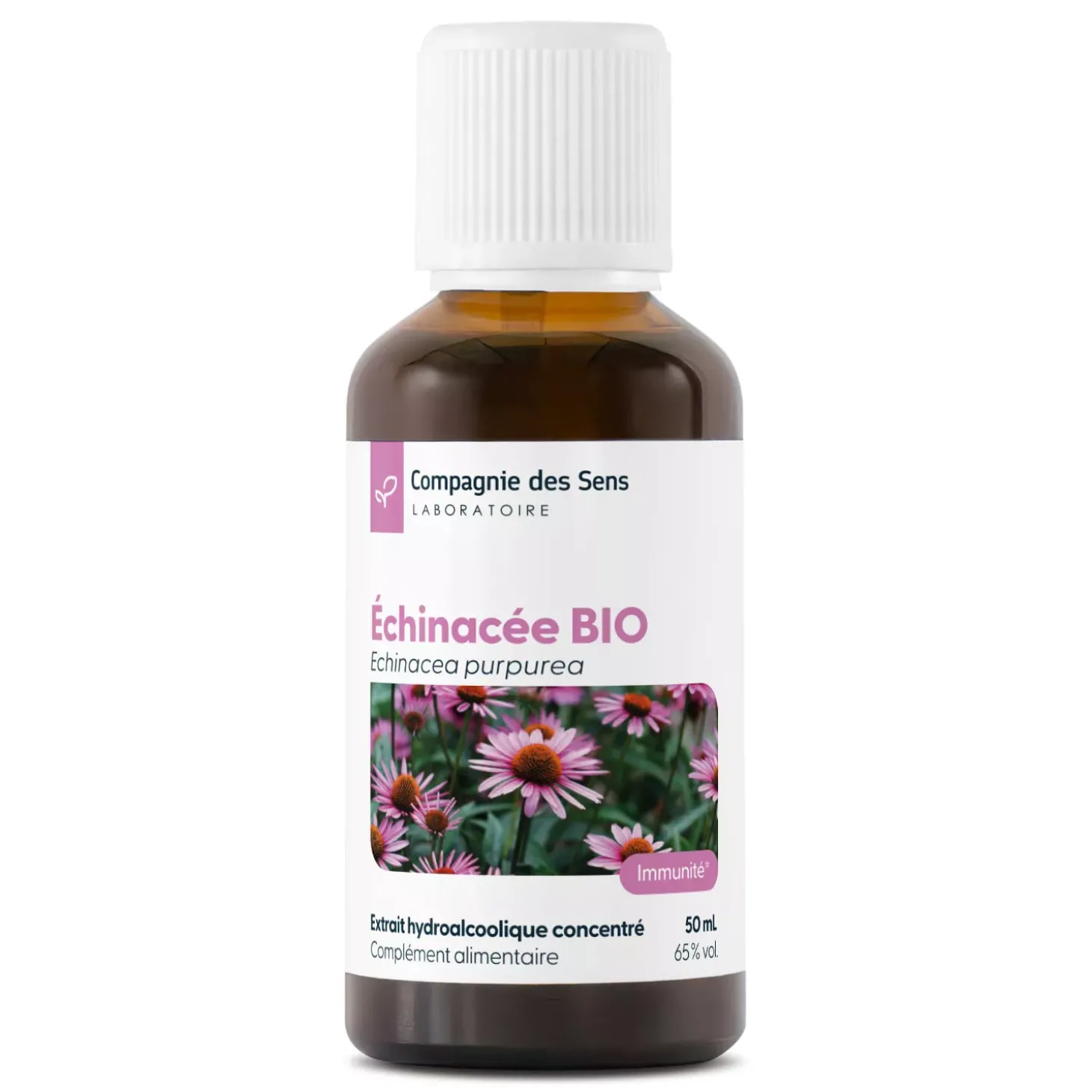 Echinacée bio (Echinacea Purpurea) – Extrait hydroalcoolique concentré