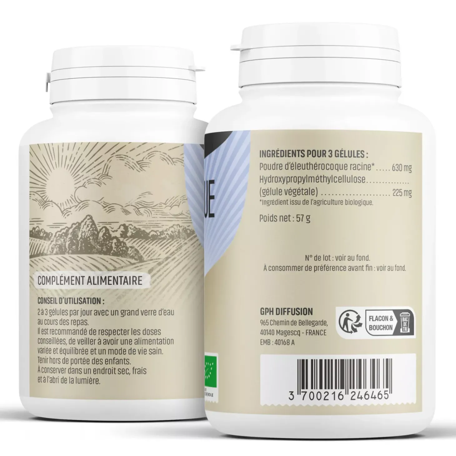 Eleuthérocoque bio