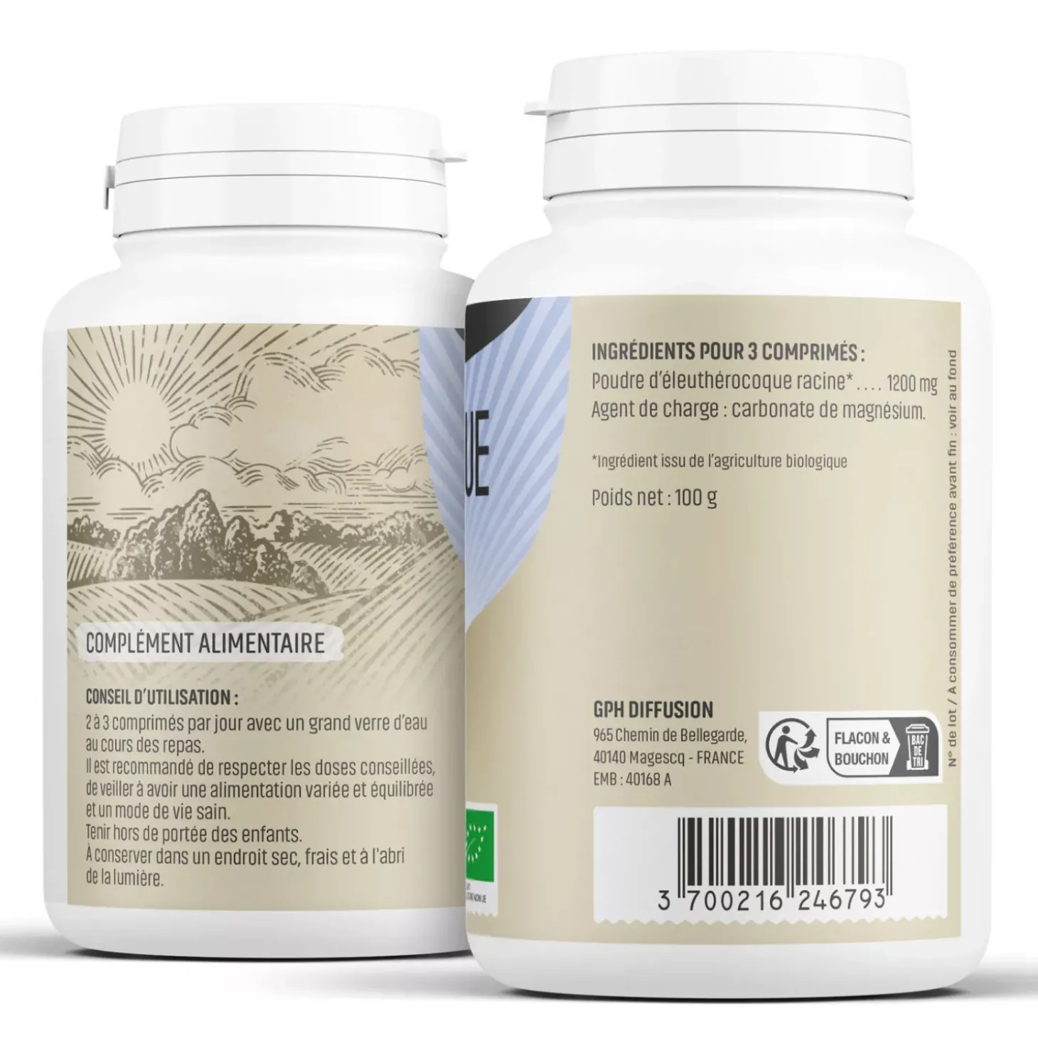 Eleuthérocoque bio