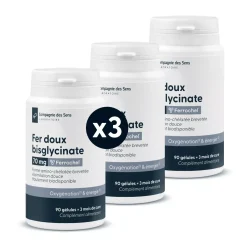 Fer bisglycinate breveté Ferrochel 70 mg