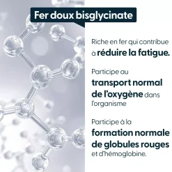 Fer bisglycinate breveté Ferrochel 70 mg