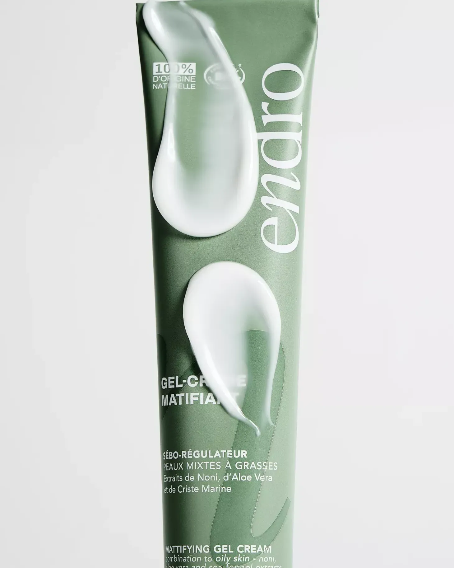 Gel-crème visage matifiant