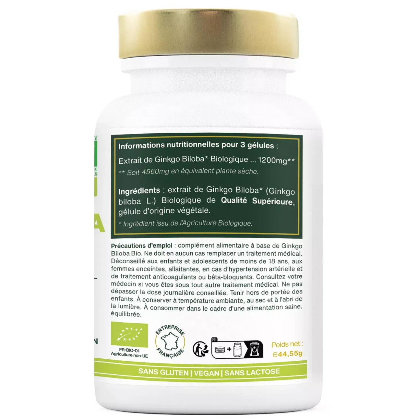 Ginkgo Biloba bio Extra Fort