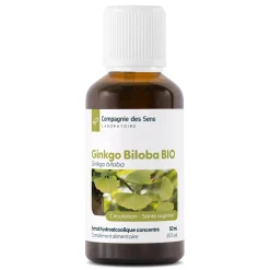 Ginkgo Biloba bio (Ginkgo Biloba) – Extrait hydroalcoolique concentré