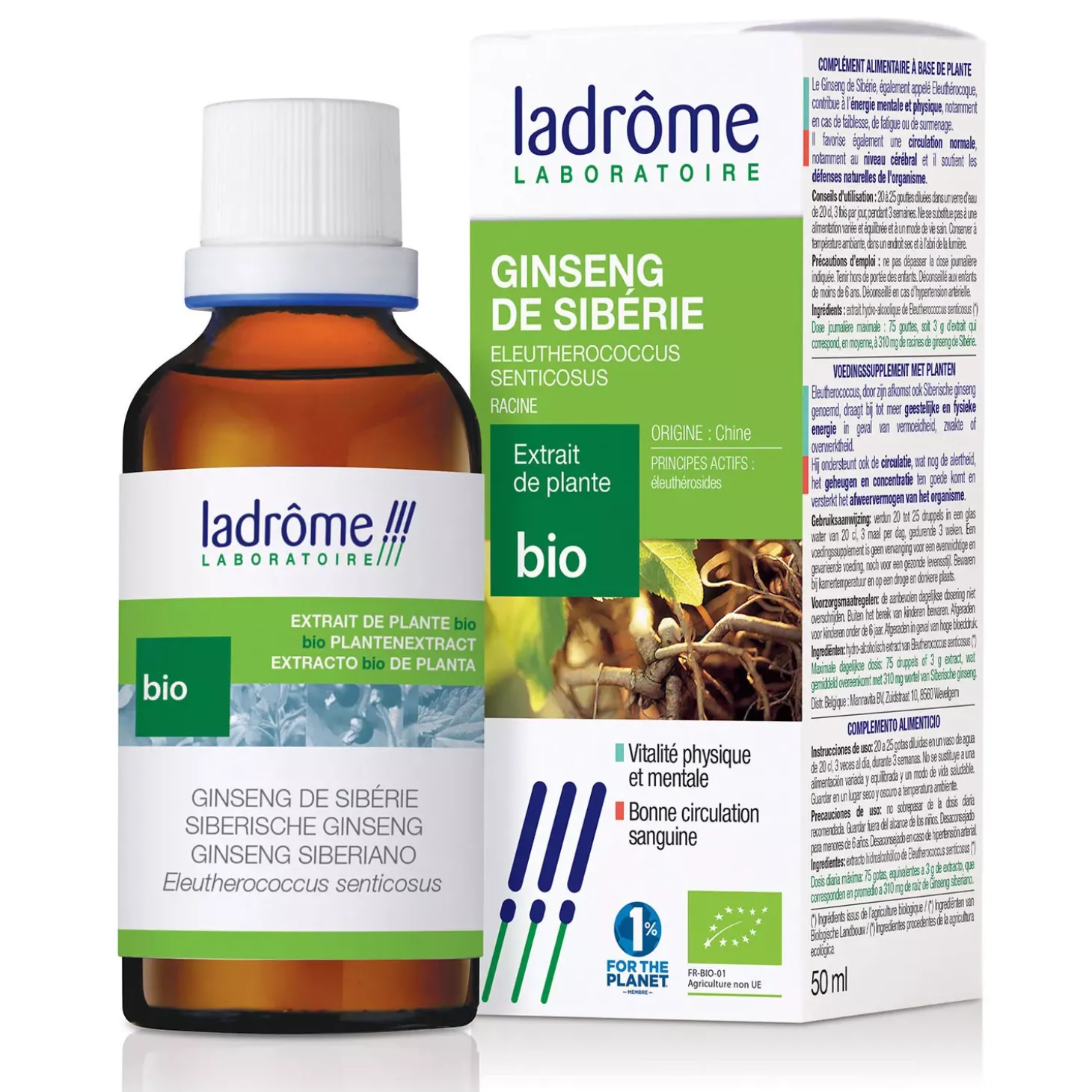 Ginseng de Siberie (Éleuthérocoque)