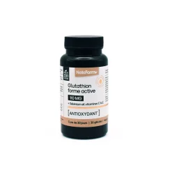 Gélules de Glutathion de 110 mg – Antioxydant – Forme biologiquement active
