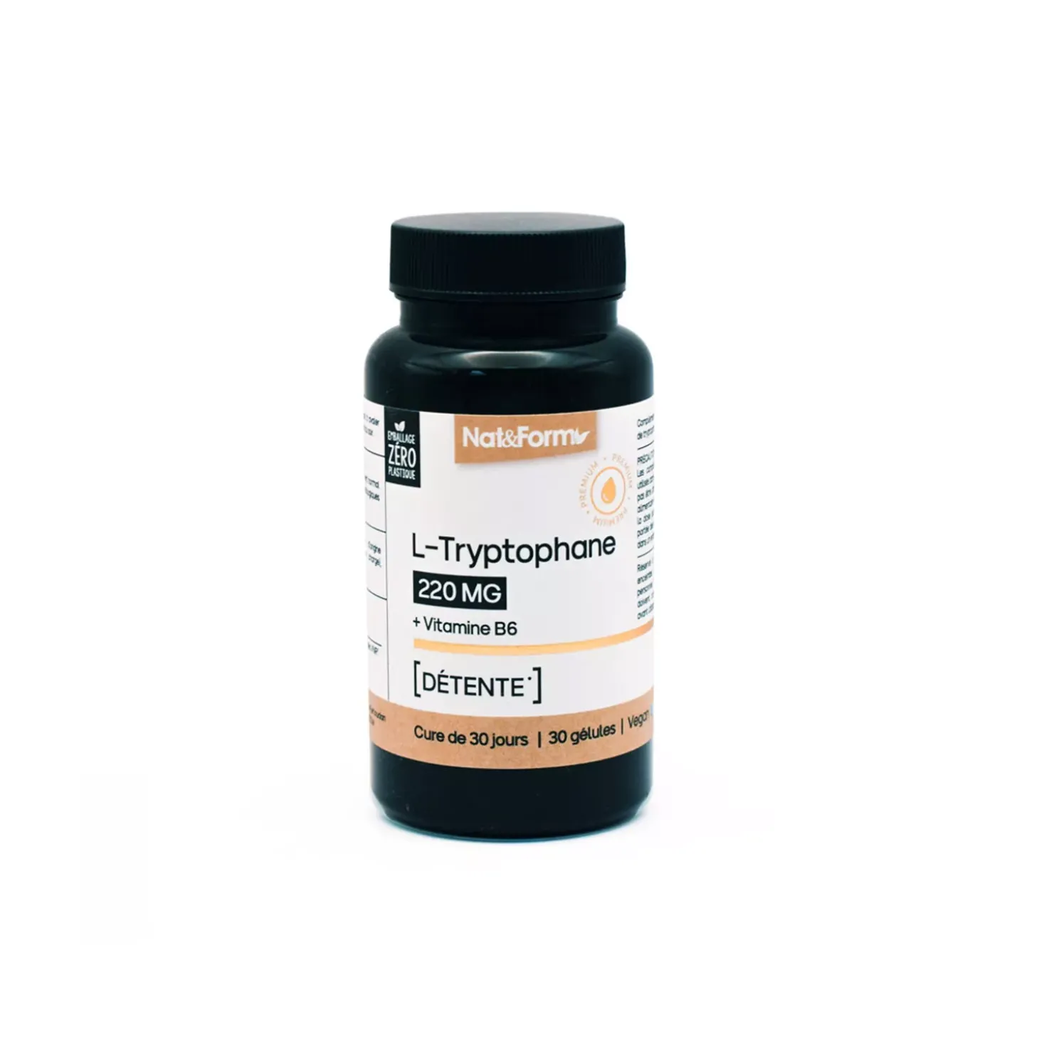 Gélules de L-Tryptophane de 220 mg – Détente – Riche en vitamine B6