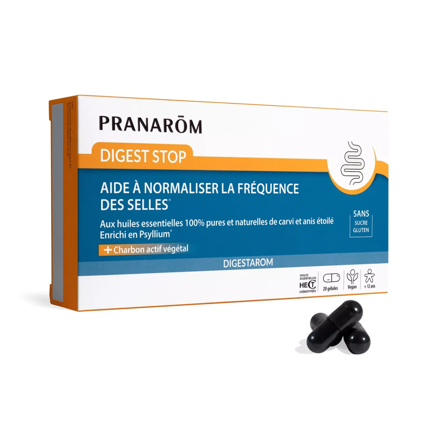 Gélules Digest Stop – Pour normaliser la fréquence des selles – Digestarom Pranarōm