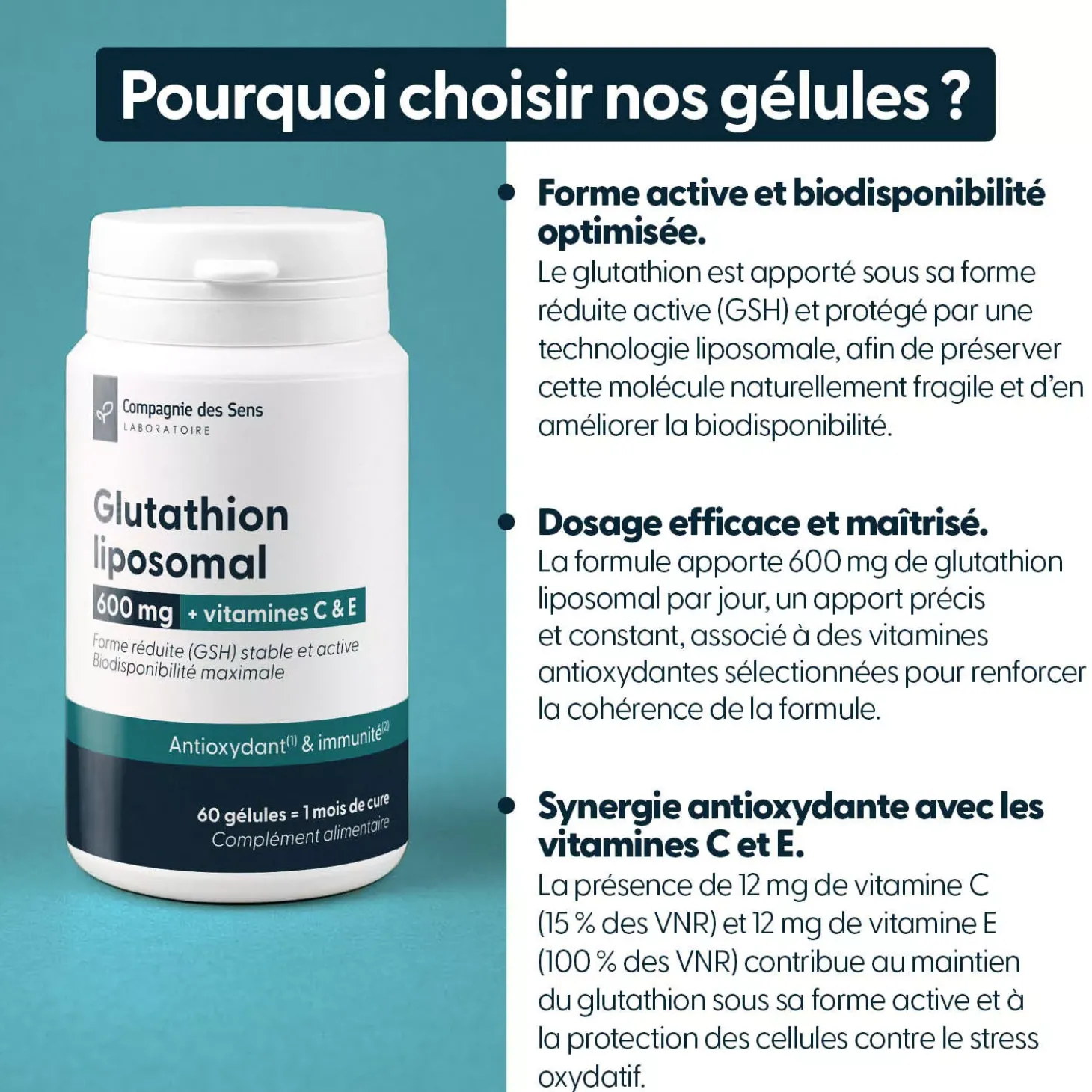Glutathion liposomal gsh 600 mg