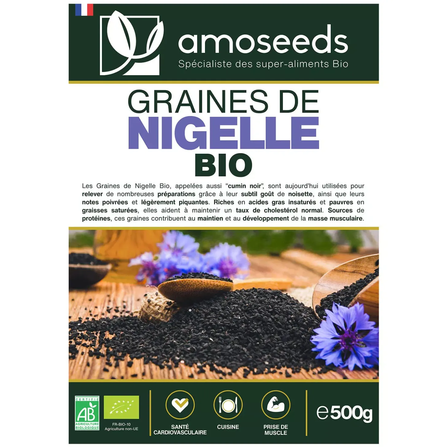 Graines de Nigelle bio