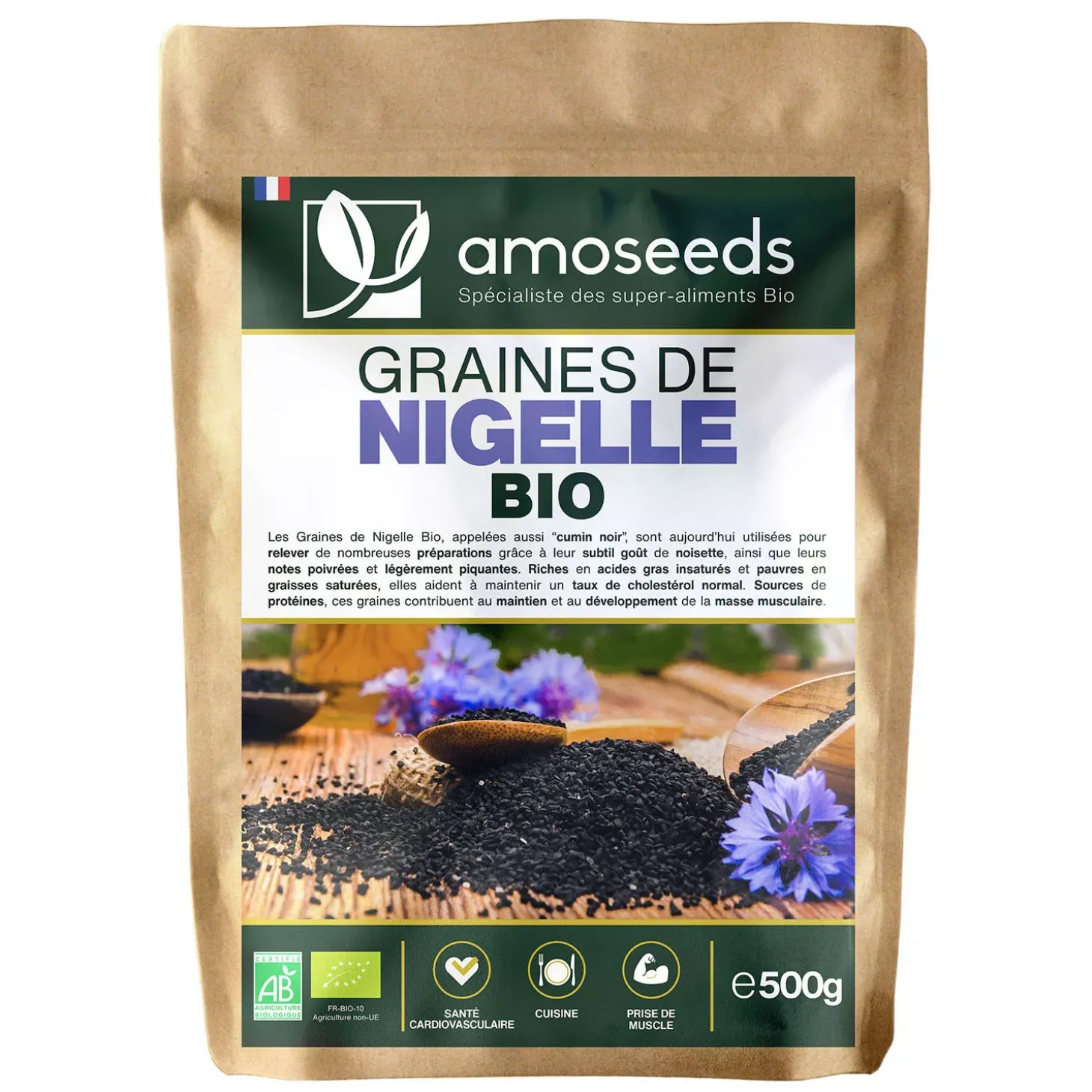 Graines de Nigelle bio