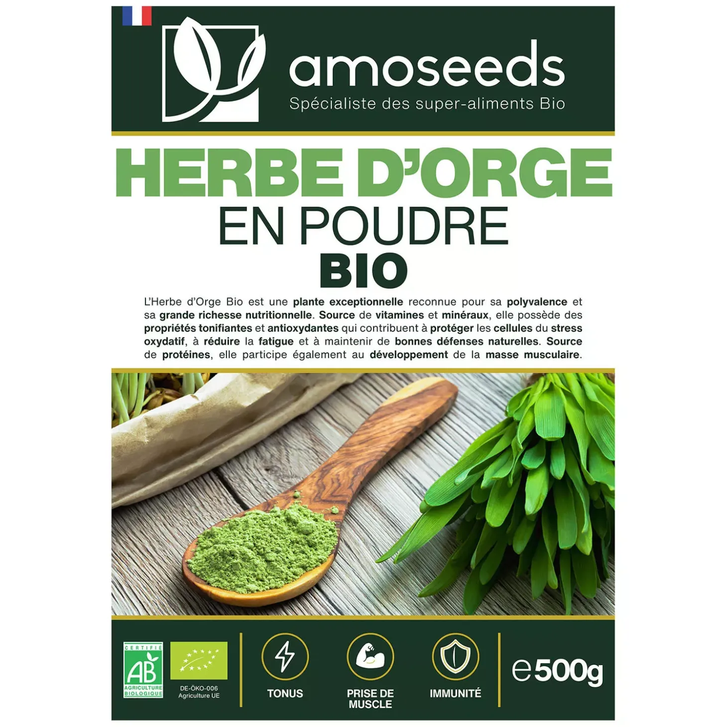 Herbe d’Orge bio
